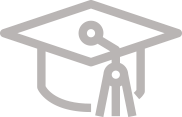 Icono sombrero graduido
